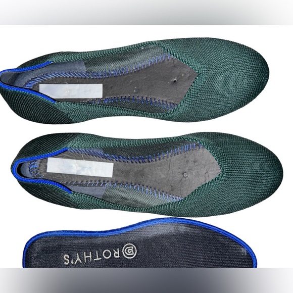 Rothy's Green and Blue Flats - Picture 3 of 5